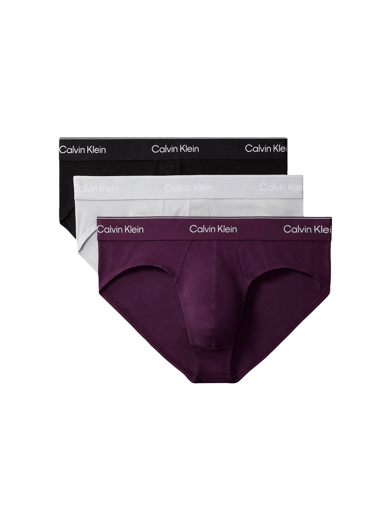 Icon Cotton Stretch Hip Briefs 3 Pack