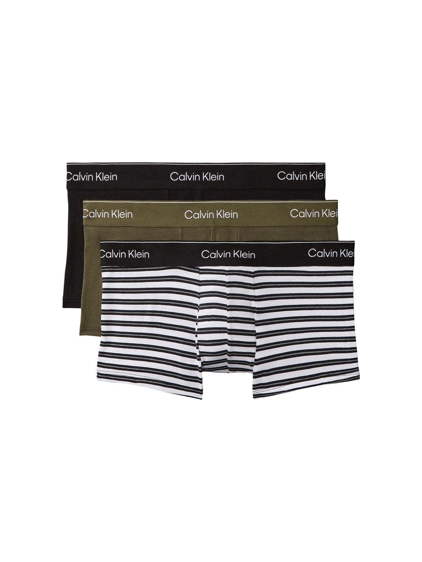 Icon Cotton Stretch Low Rise Trunks 3 Pack