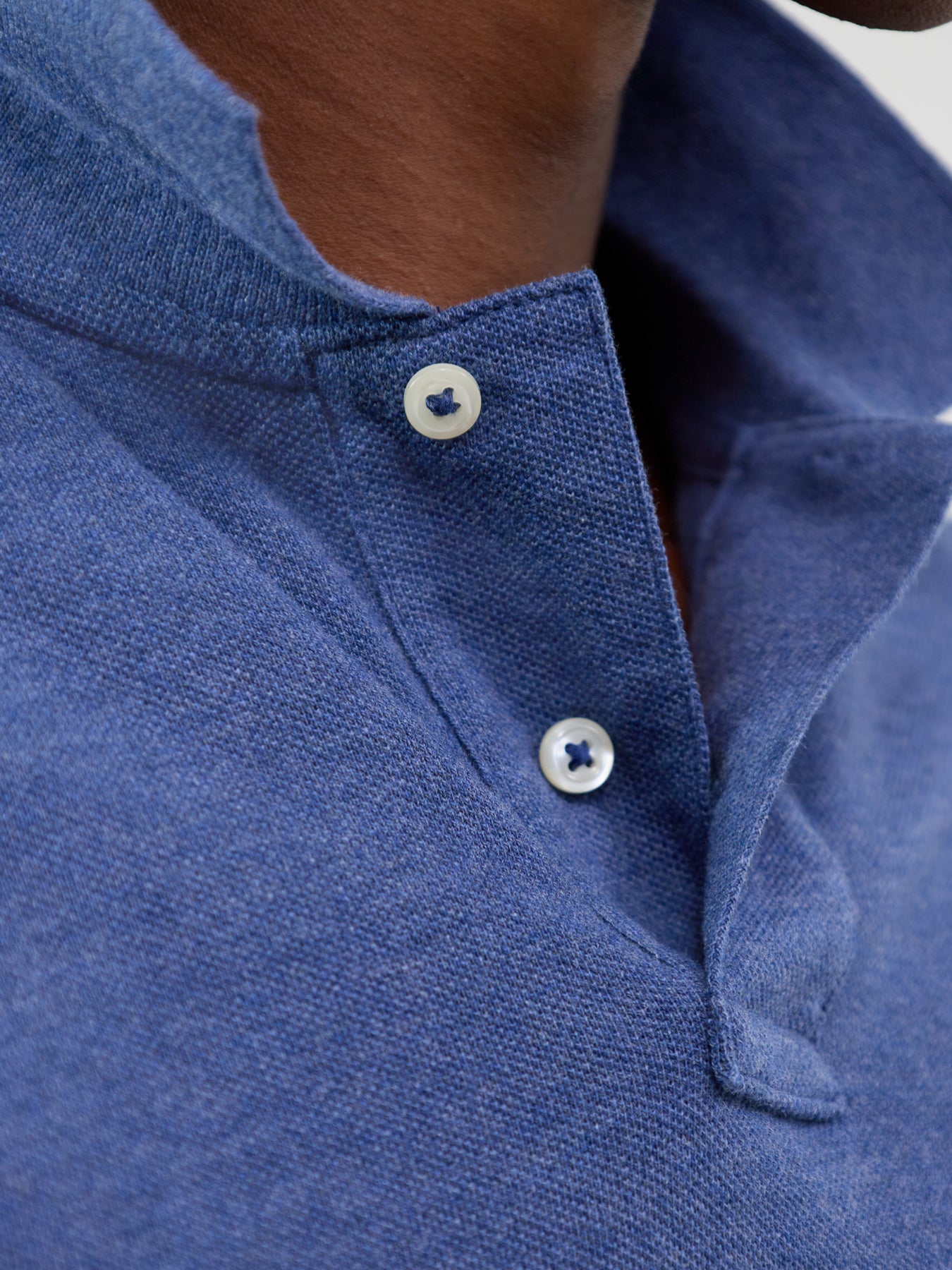 Polo Ralph Lauren Custom Fit Polo Shirt Blue