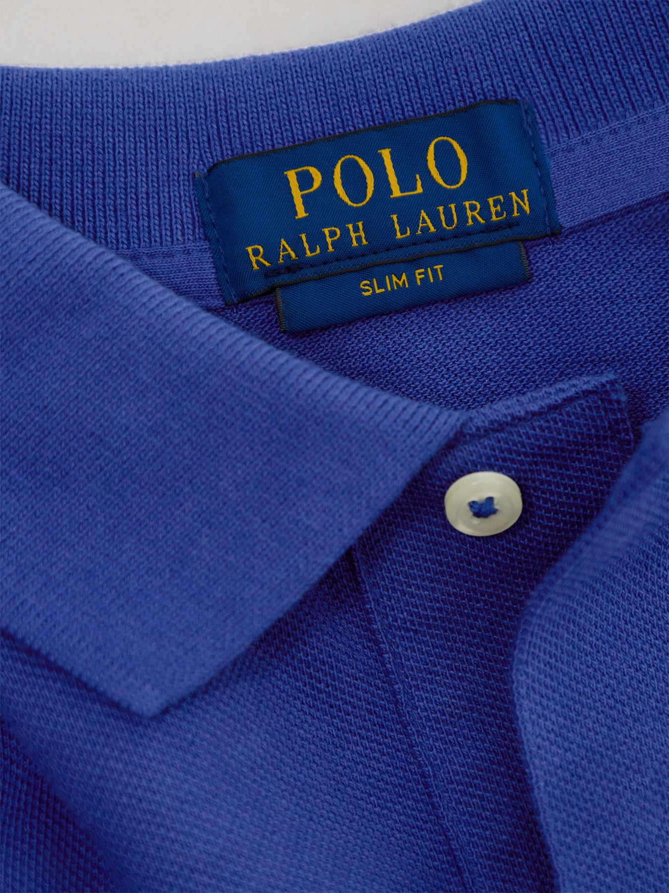 Polo Ralph Lauren Slim Fit Polo Shirt Blue