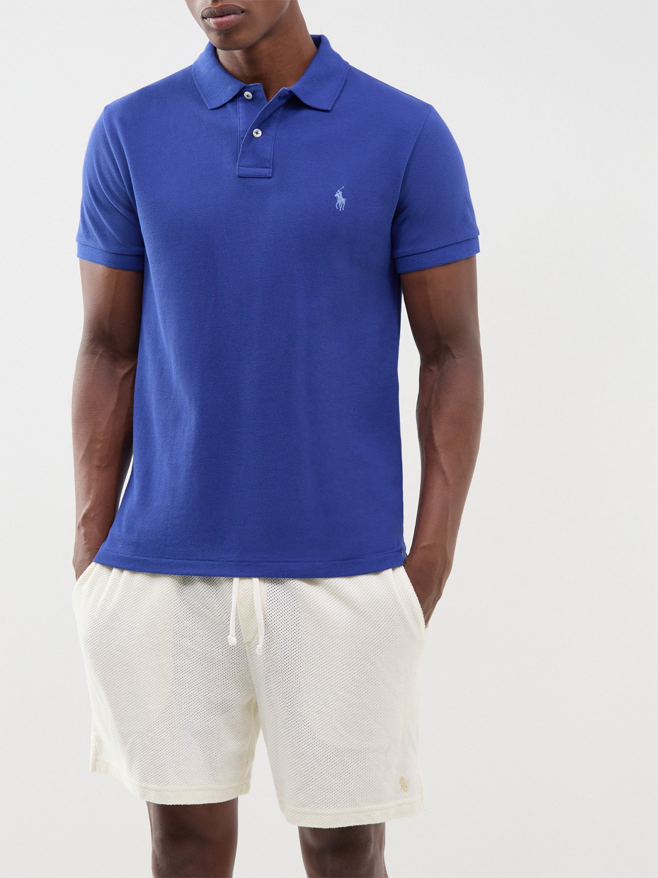 Polo Ralph Lauren Slim Fit Polo Shirt Blue