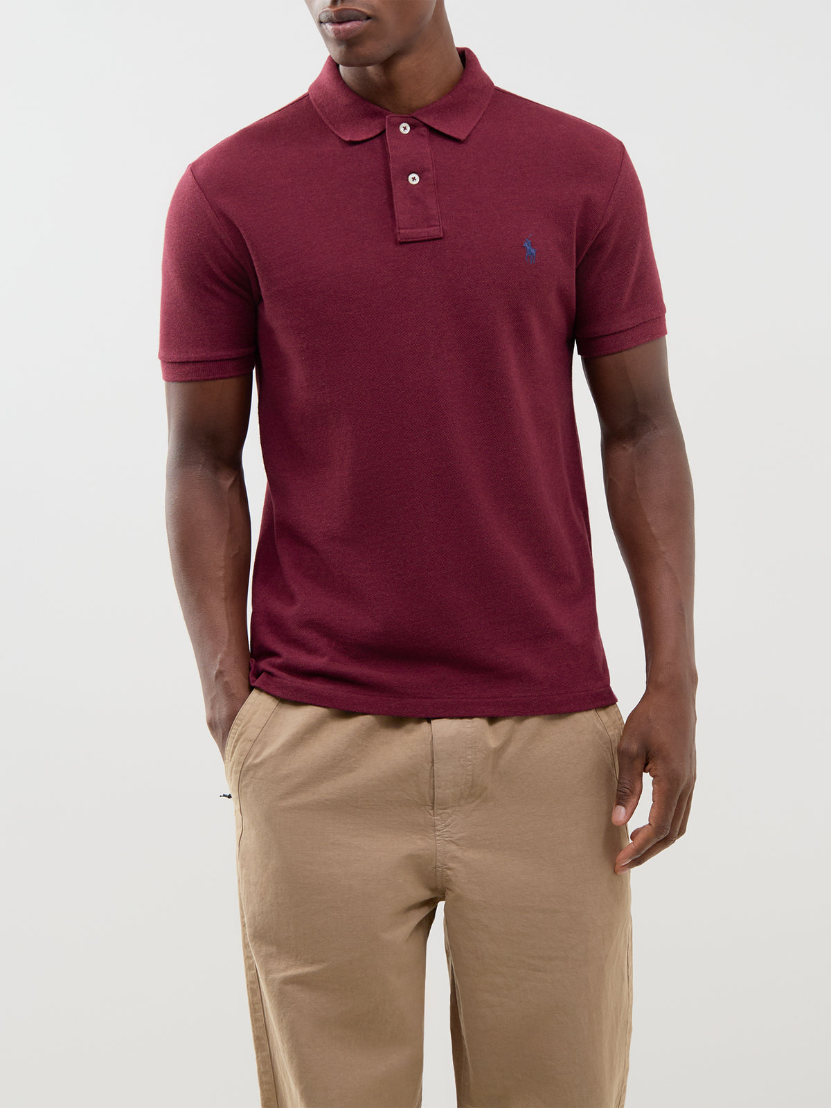 Cotton Slim Fit Polo Shirt