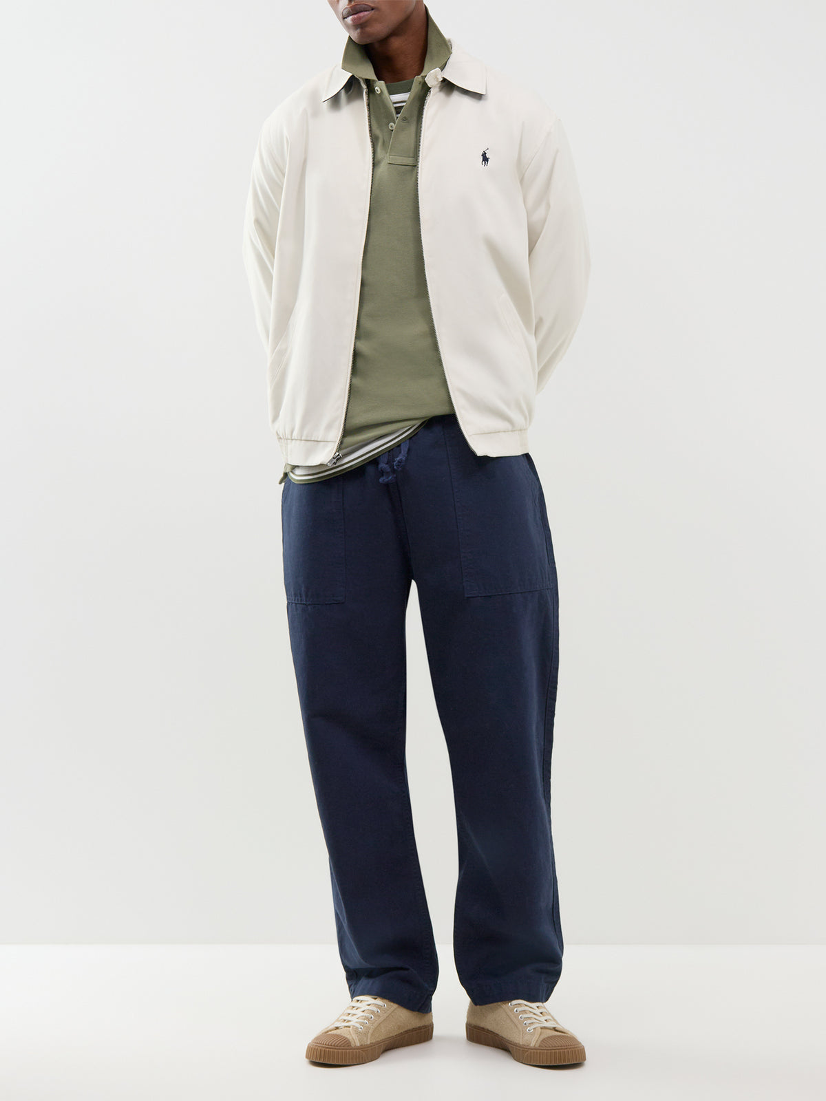 Cotton Big PP Polo Shirt