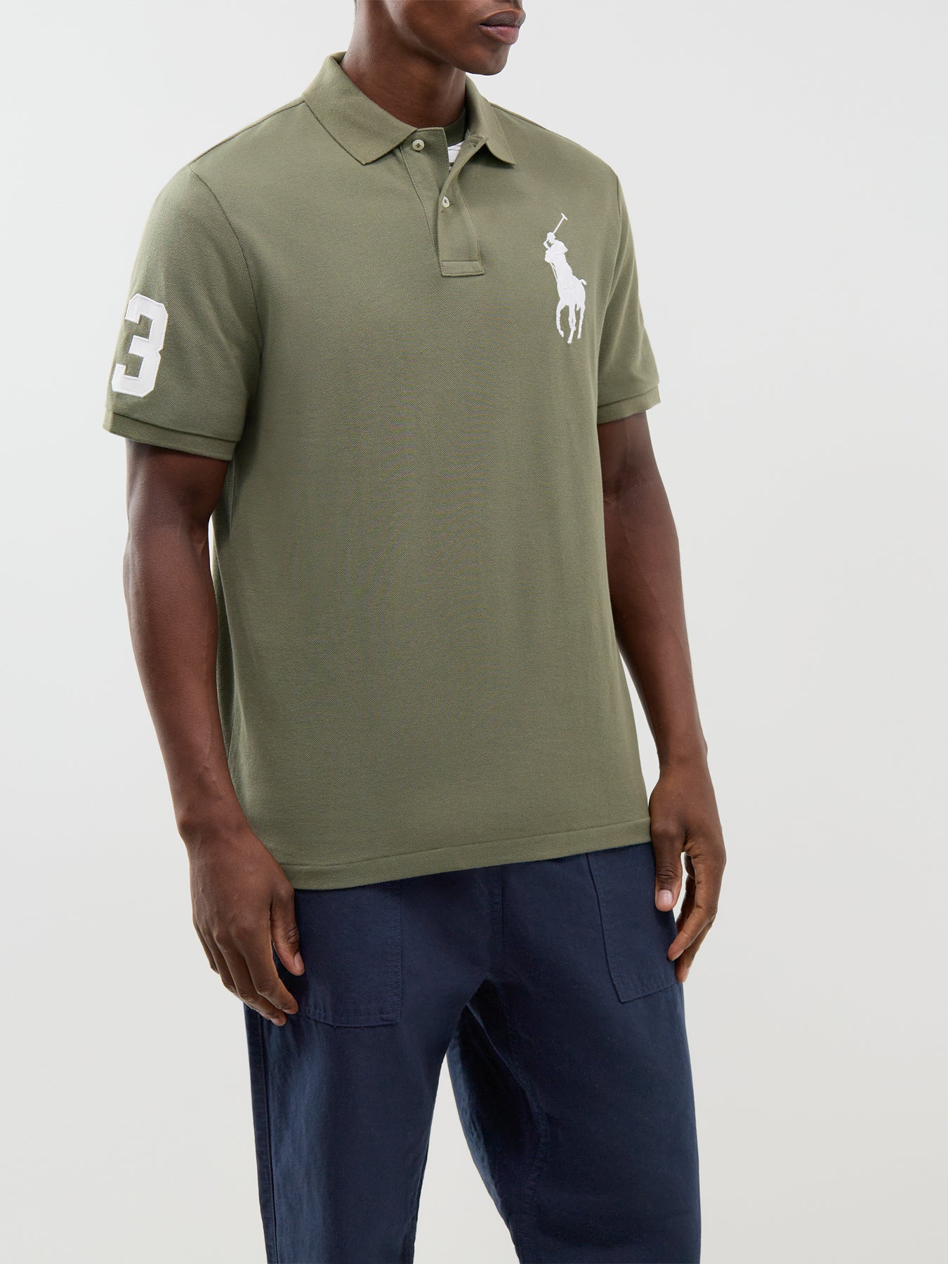 Cotton Big PP Polo Shirt