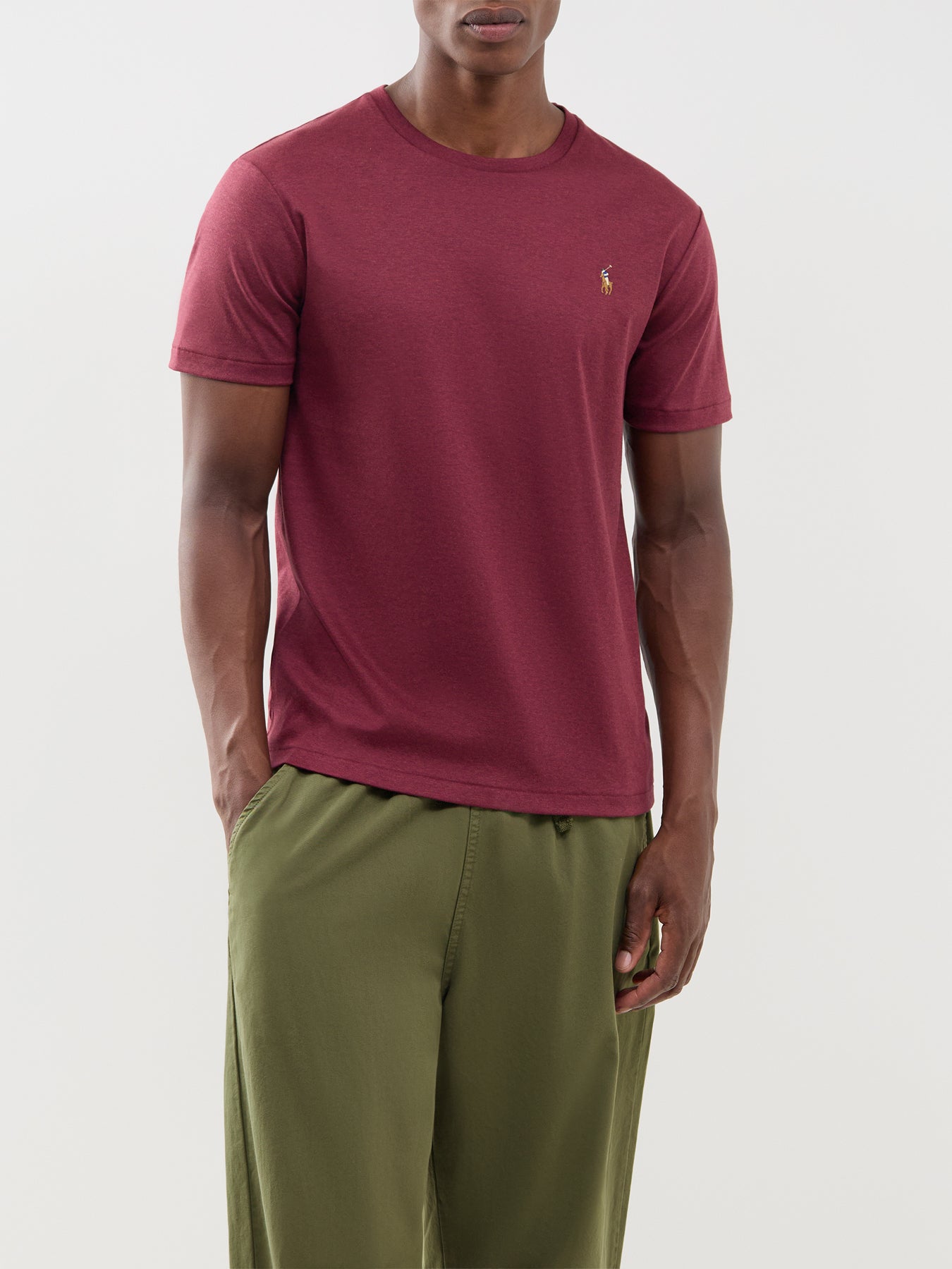 Pima Soft Touch T-Shirt Burgundy