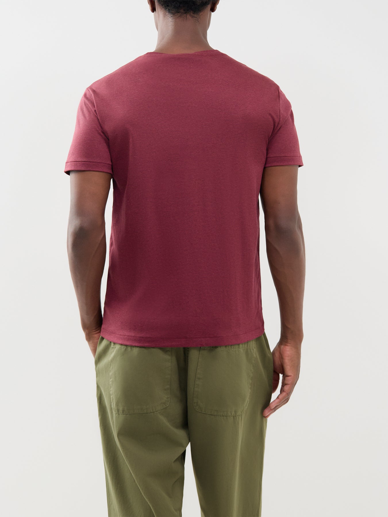 Pima Soft Touch T-Shirt Burgundy