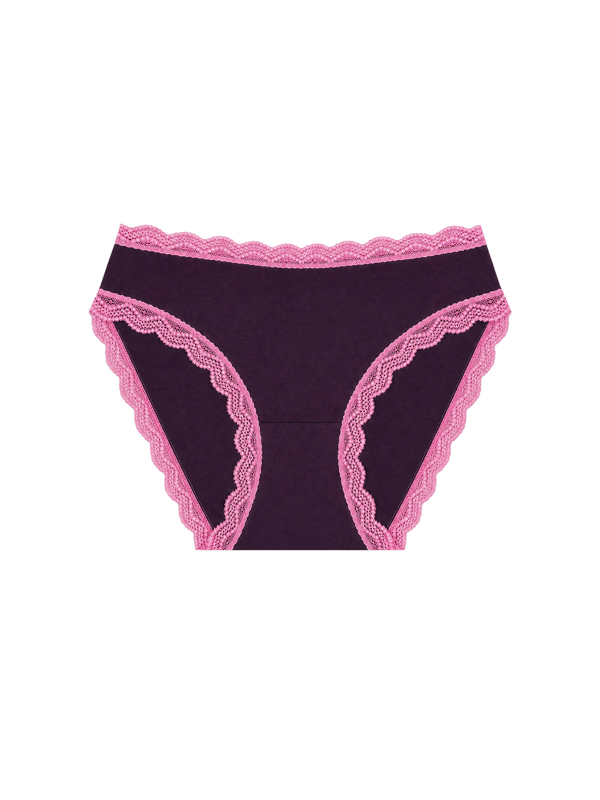 The Original TENCEL Modal Knickers - Black Cherry Pink Pop
