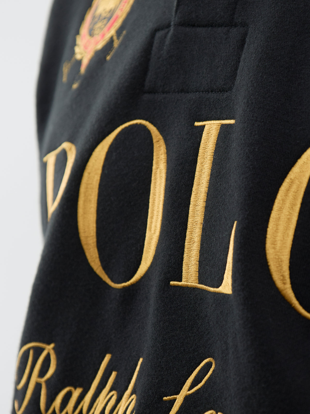 All-Over Golden Logo Rugby Shirt