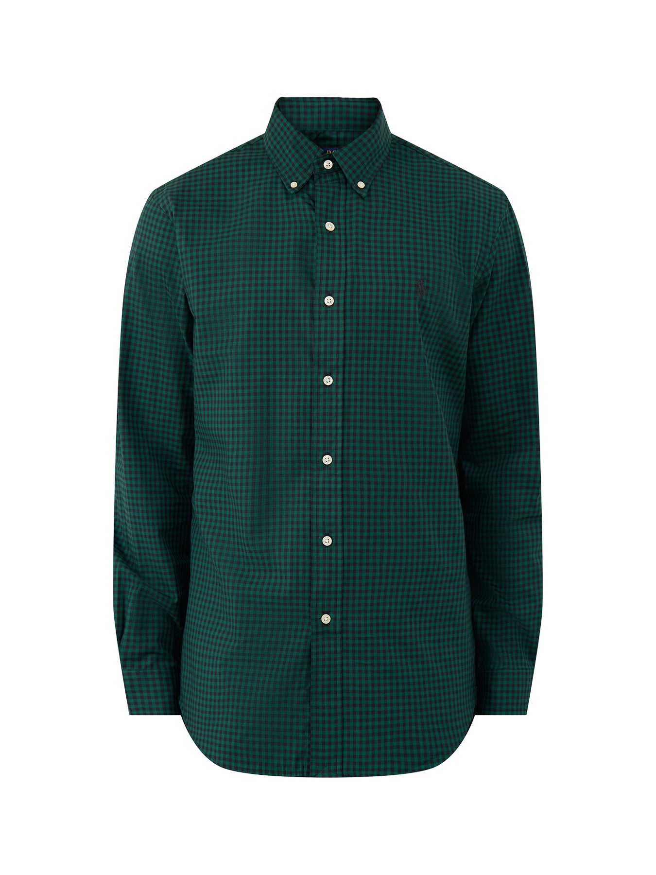 Cotton Custom Fit Sanded Twill Check Shirt