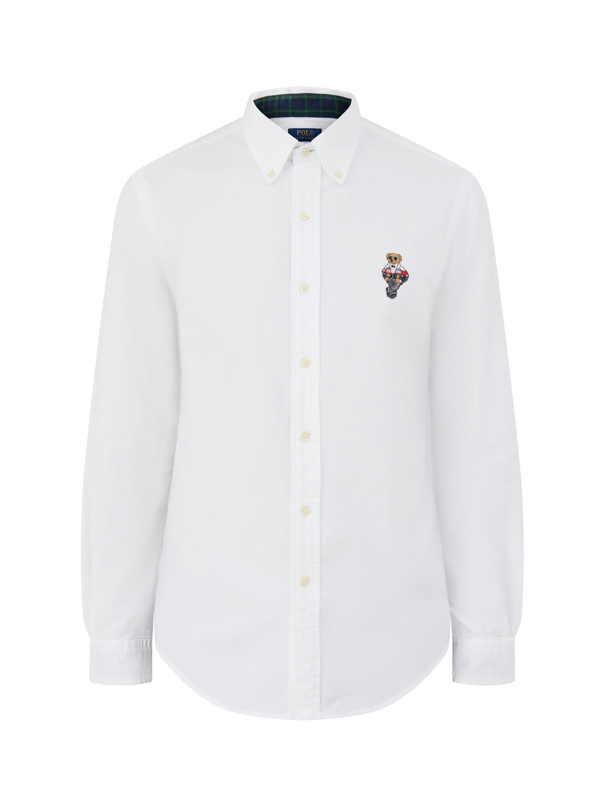 Brushed Oxford Holiday Bear 100% Cotton Shirt