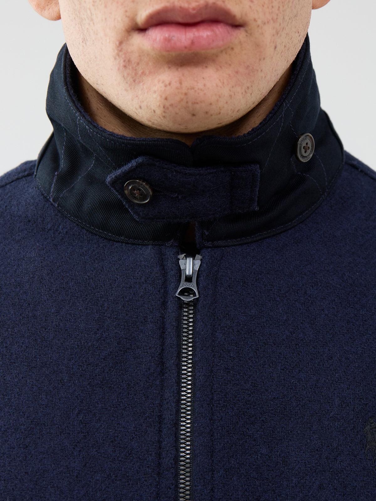 100% Wool Windbreaker Jacket