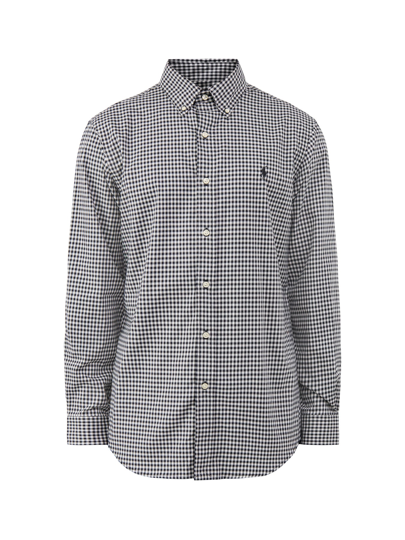 Cotton Custom Fit Gingham Check Shirt