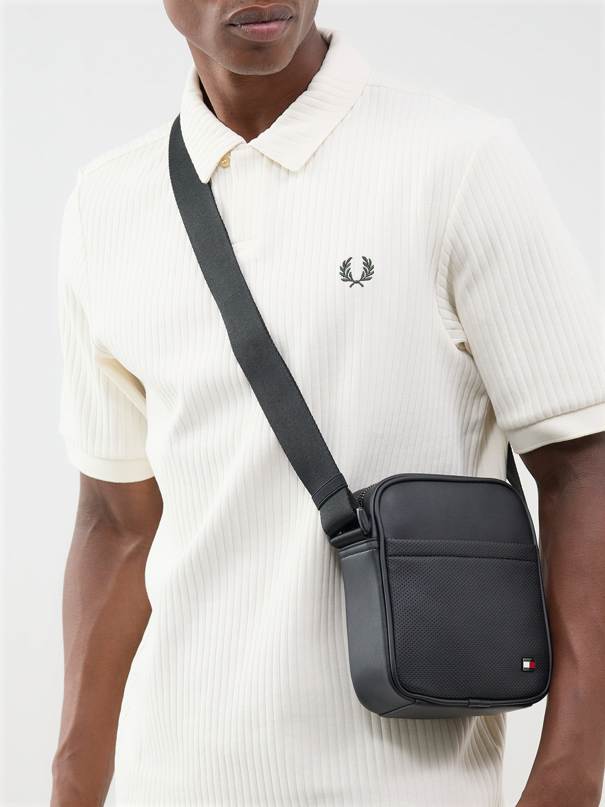 TH Foundation Mini Reporter Crossbody Bag