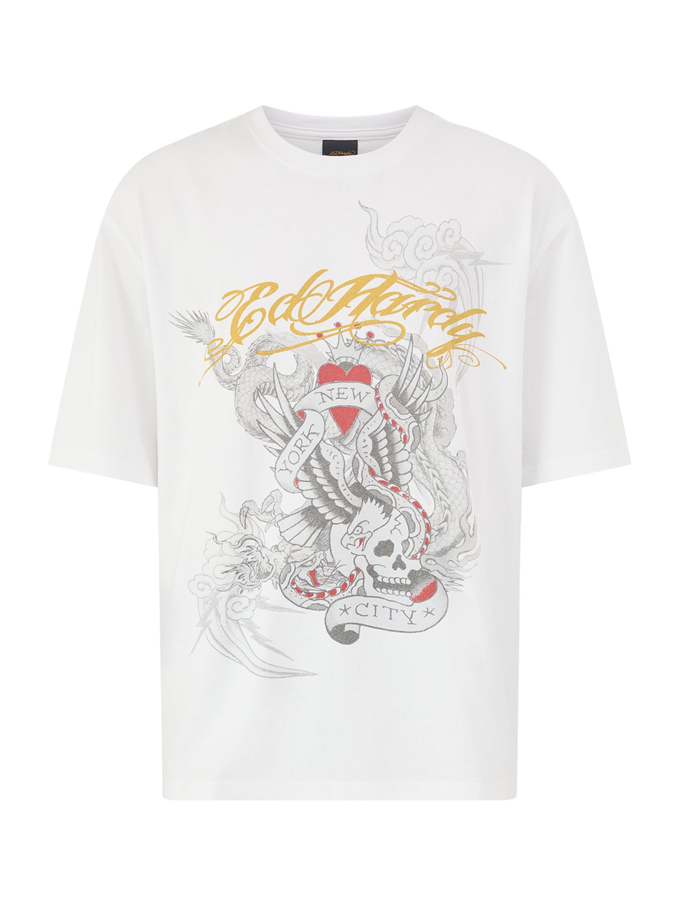 Storming New York Relaxed Cotton T-Shirt