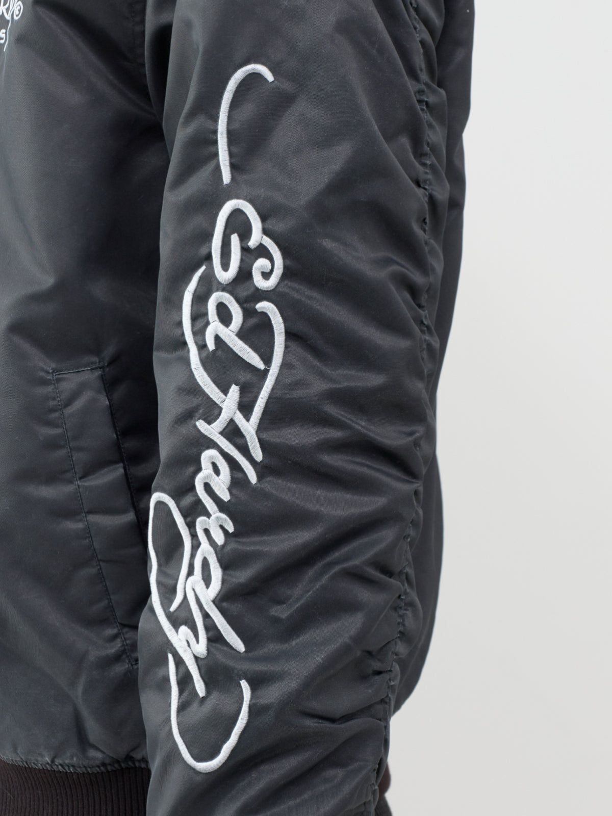 Black Widow Varsity Bomber Jacket