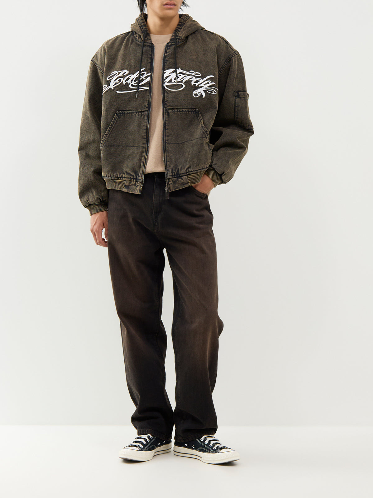 Washed Canvas Cotton Jacket
