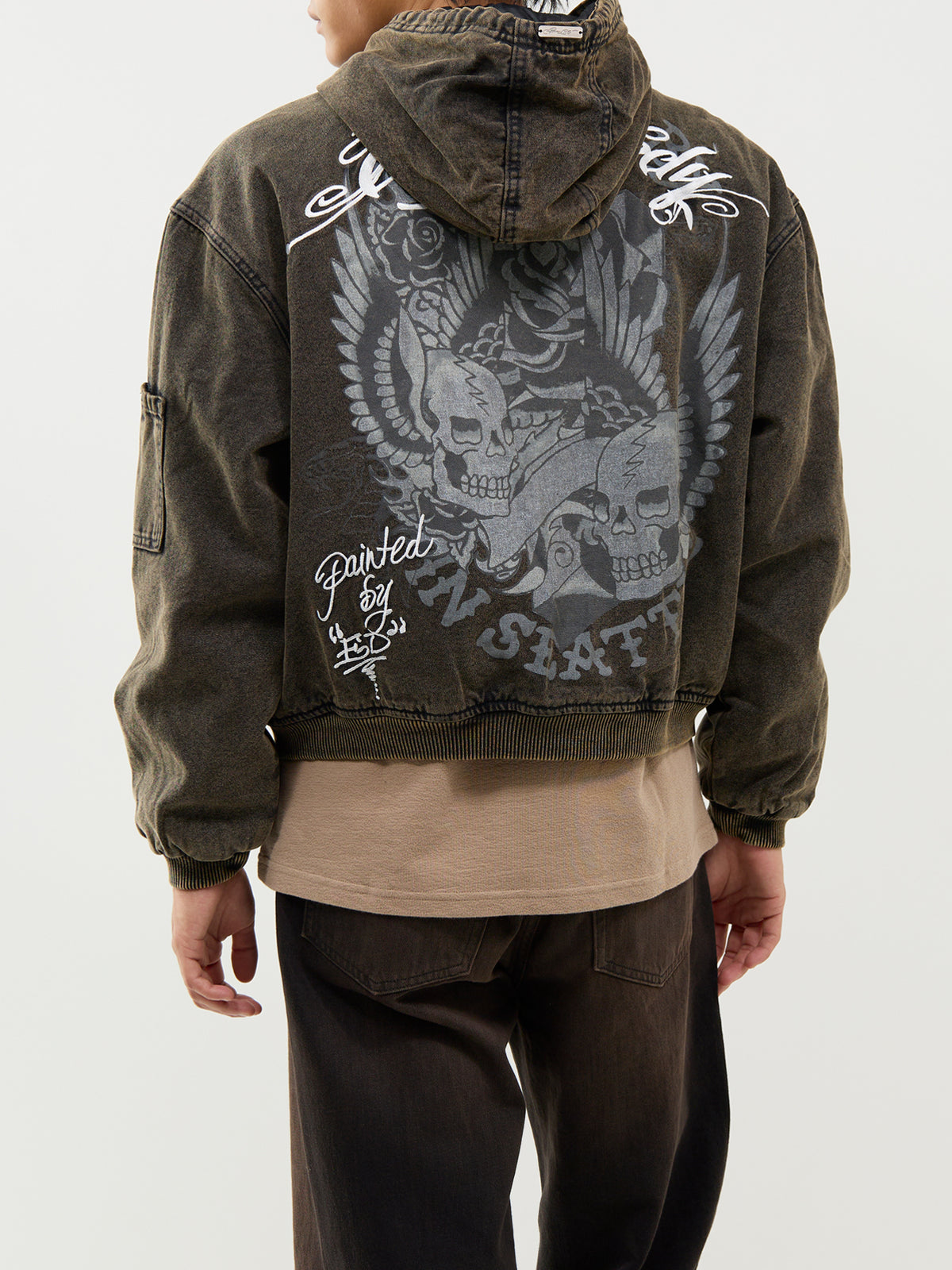 Washed Canvas Cotton Jacket