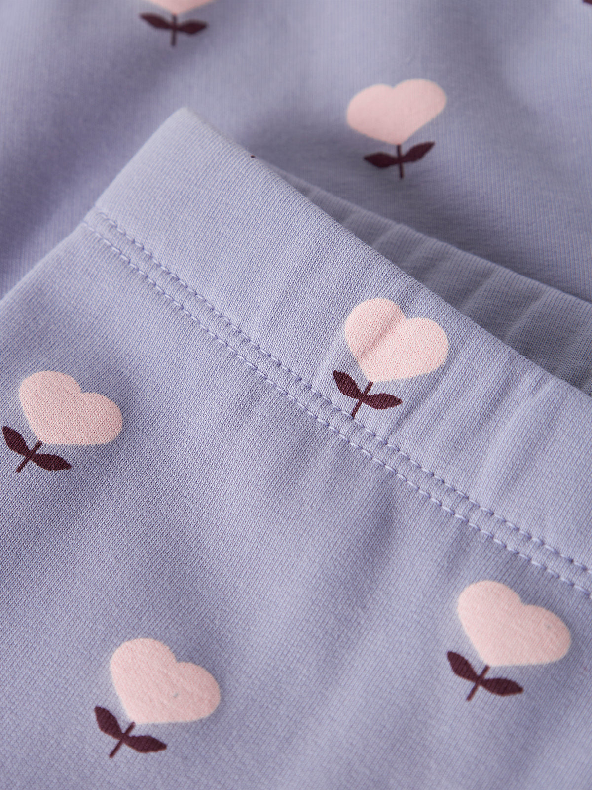 Olini Organic Cotton Sweat Leggings - Lavender