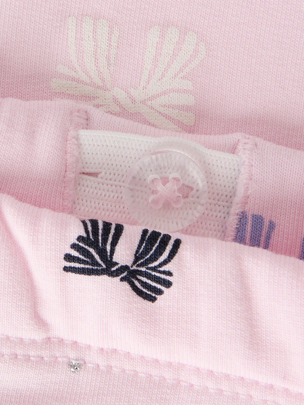 Olini Organic Cotton Sweat Leggings - Pink