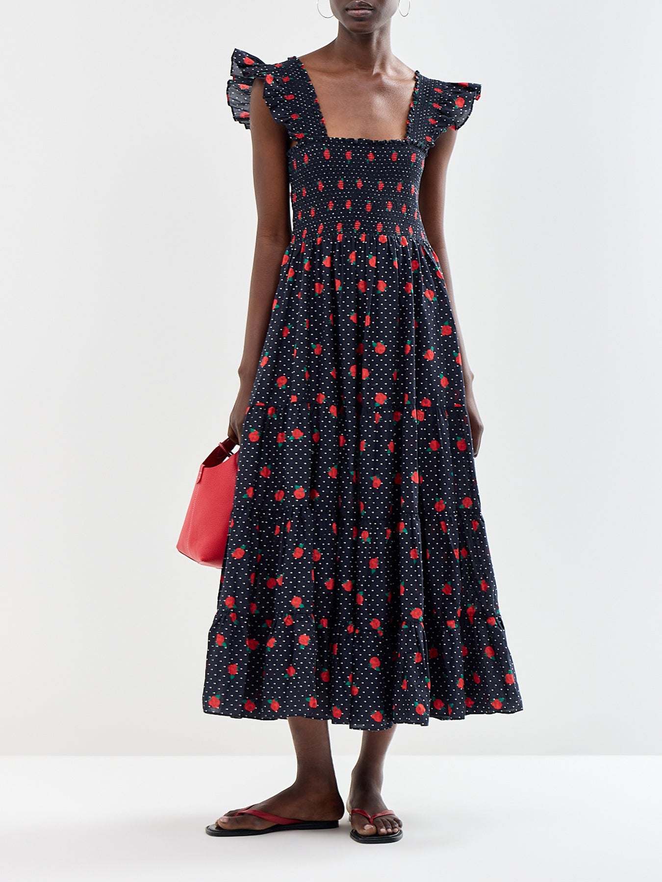 Kendall Midi Dress Black