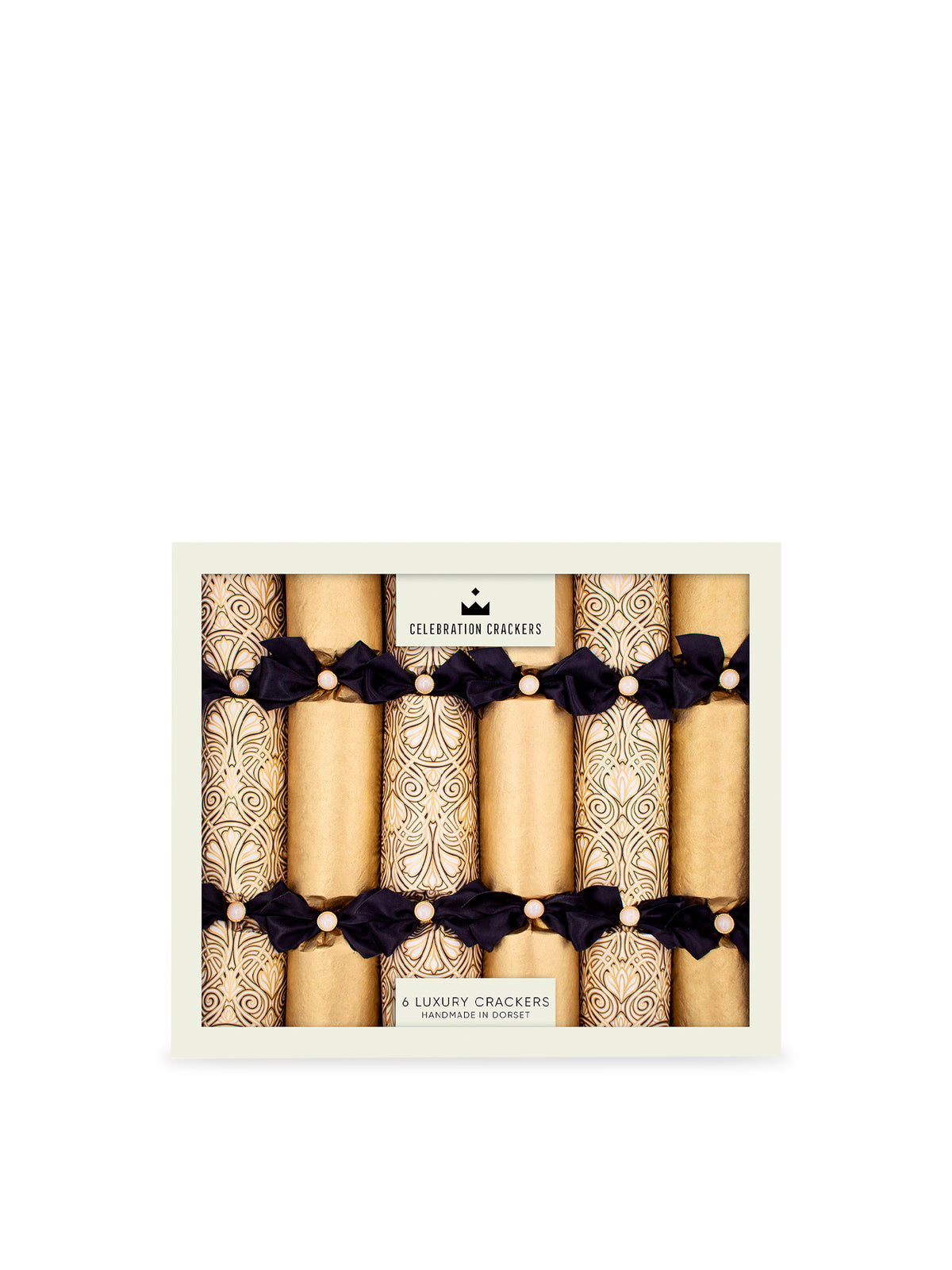 Golden Era 13-Inch Christmas Crackers - Gold