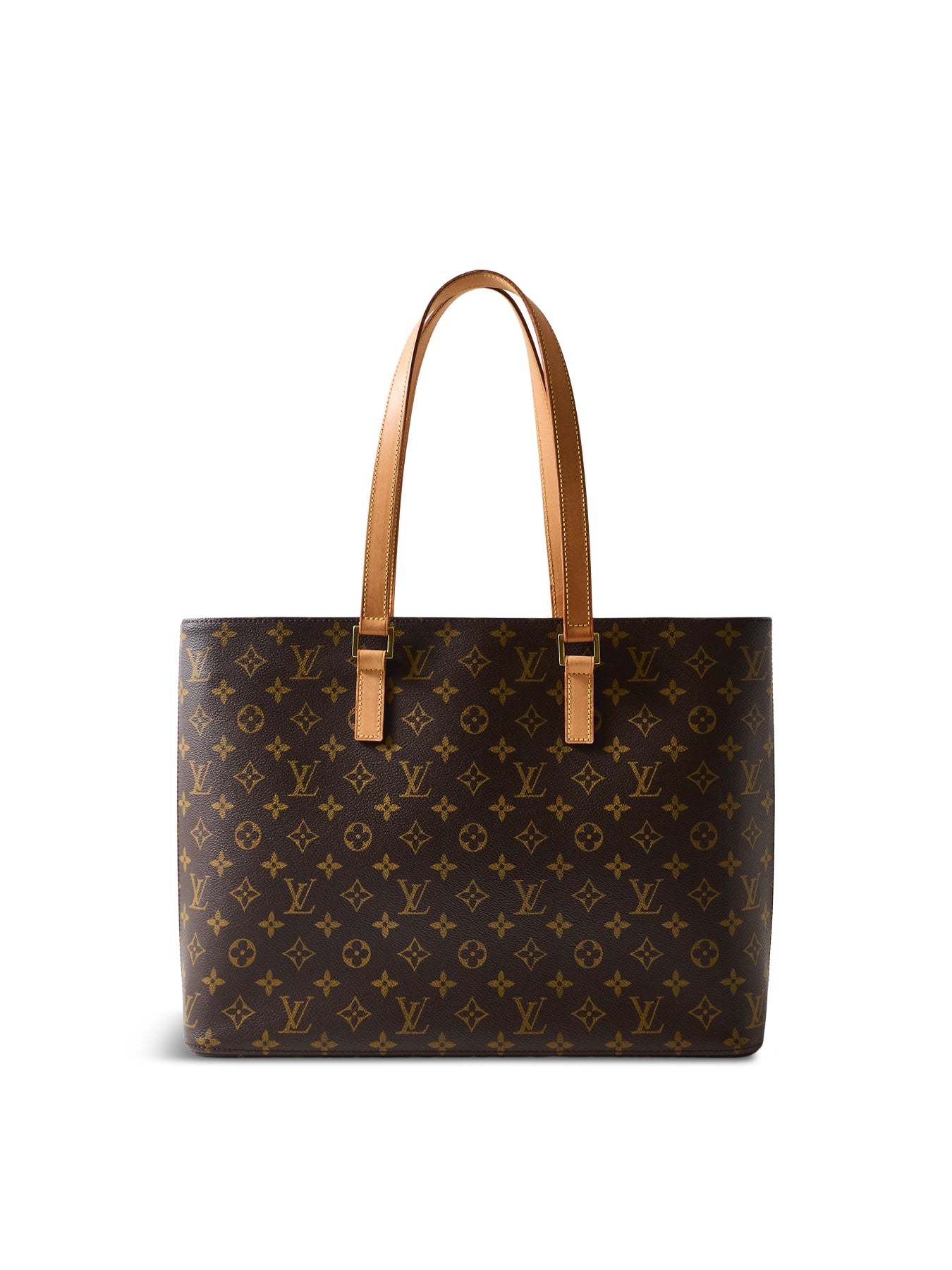 Vintage Monogram Luco Tote Bag Brown