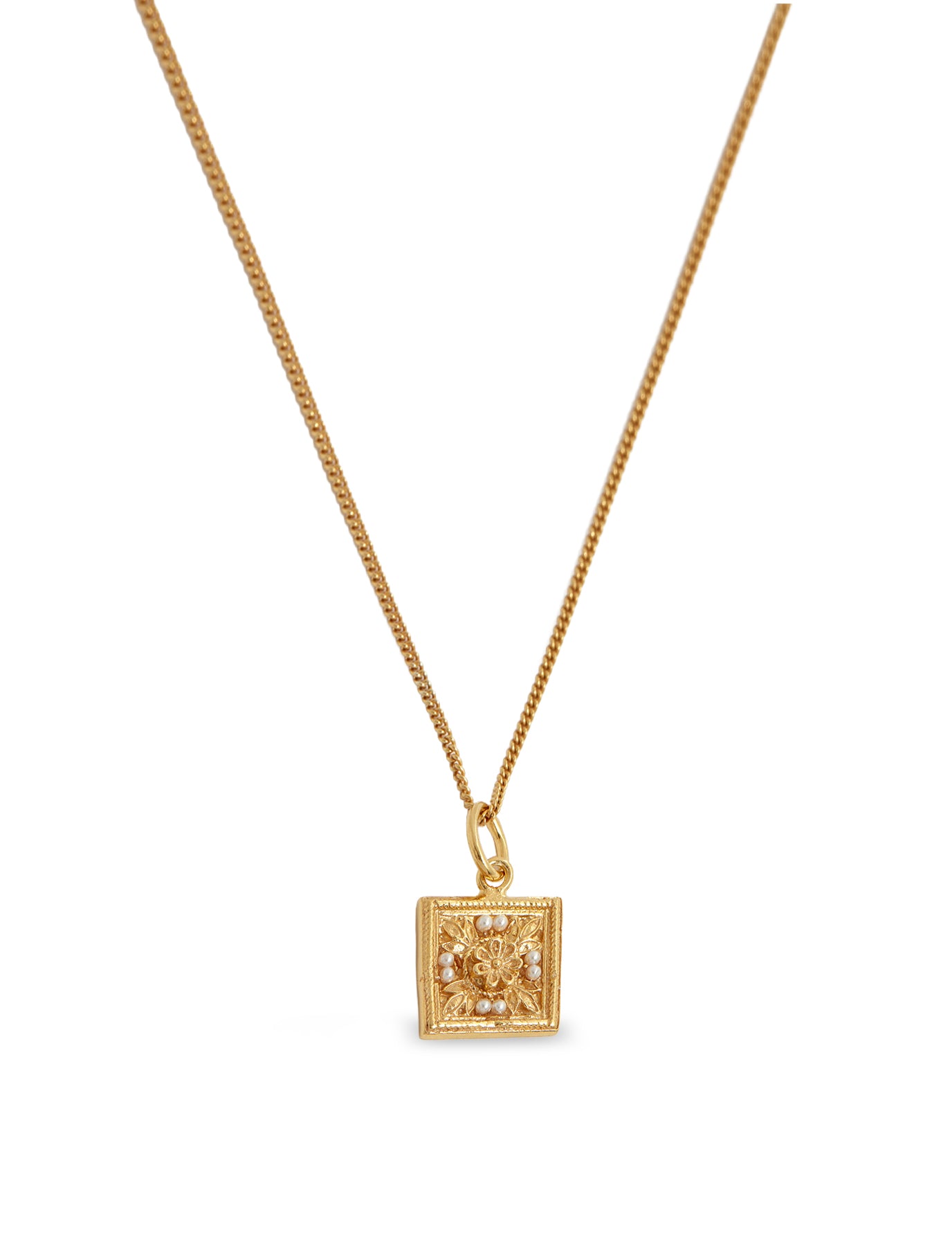 Ceres Pearl Pendant Necklace