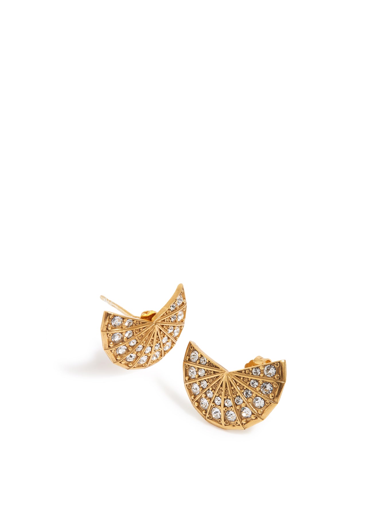 Aruba Sunrise Crystal Stud Earrings
