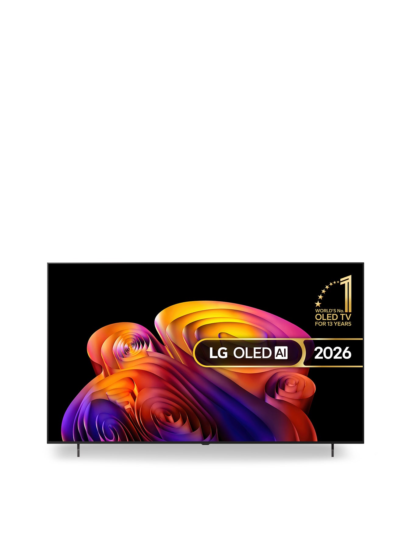 B6 77 Inch 4K OLED AI Smart TV 2026