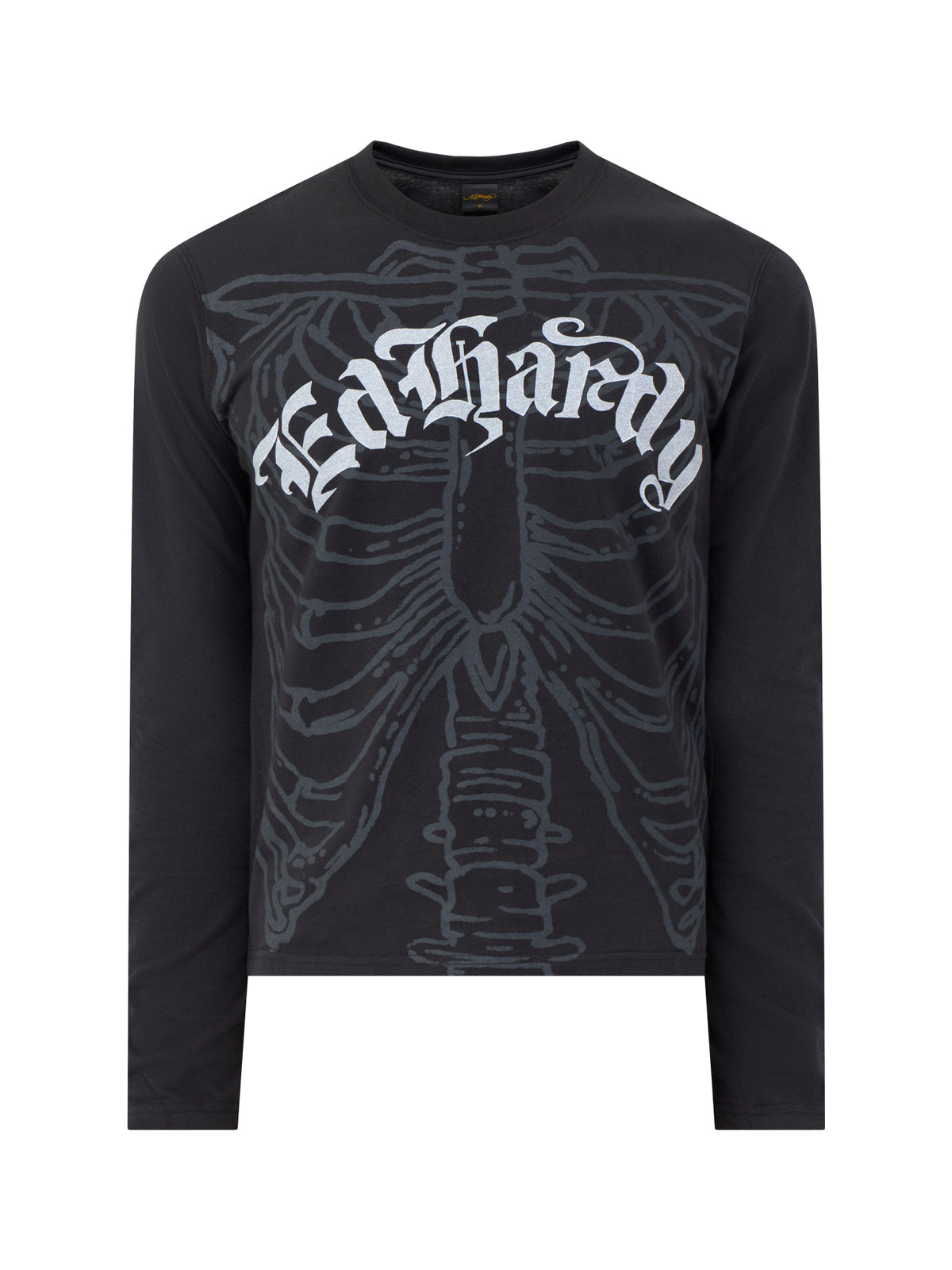 Gothic Skeleton Long Sleeve Graphic T-Shirt