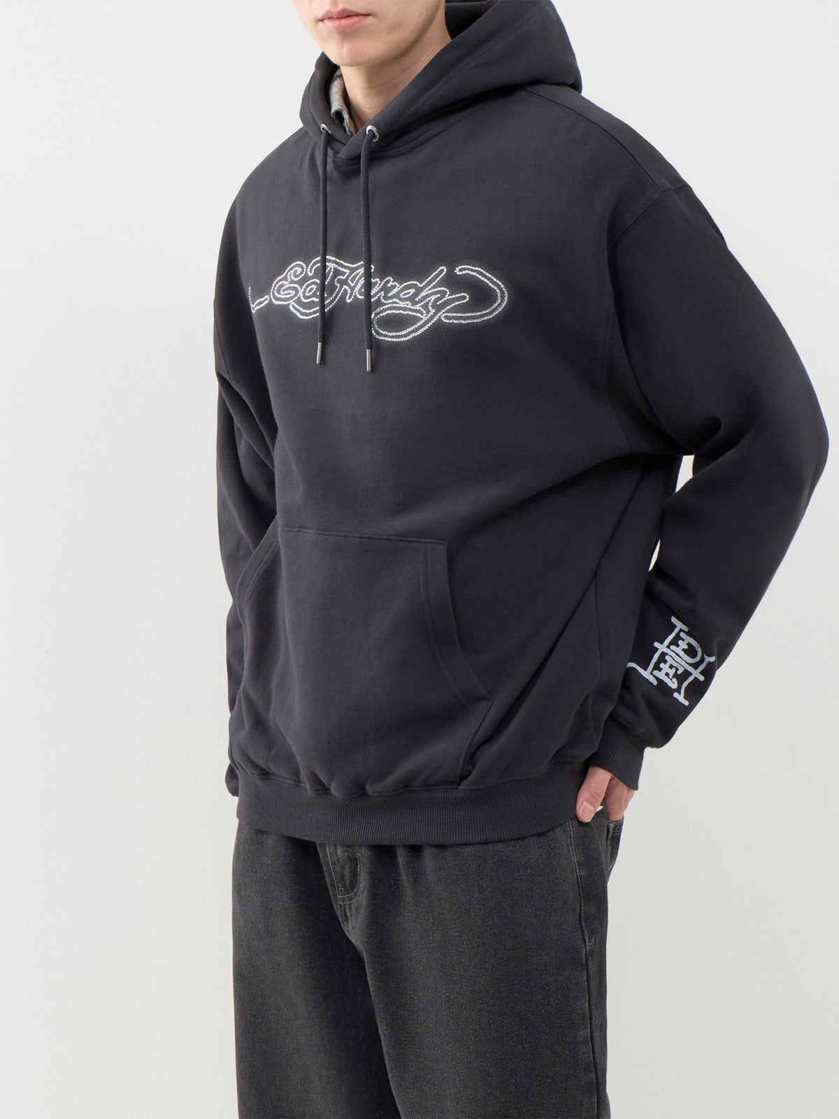 Dead or Alive Diamante Relaxed Hoodie