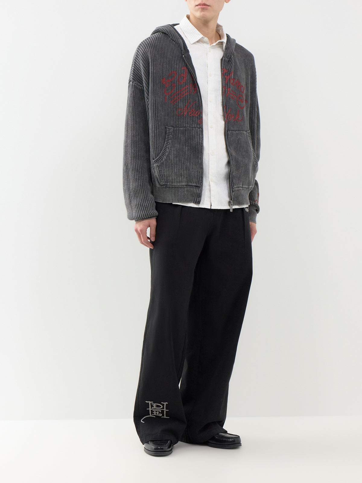 Dragon City Embroidered Trousers