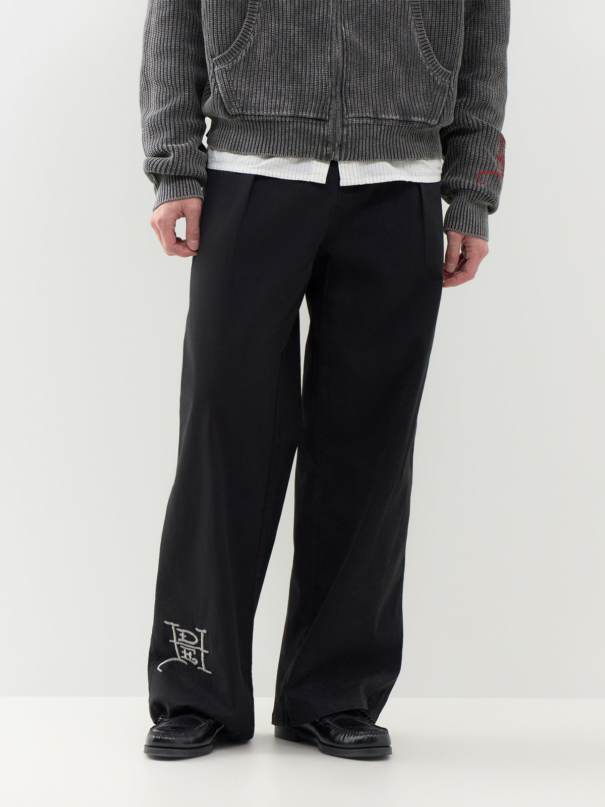 Dragon City Embroidered Trousers