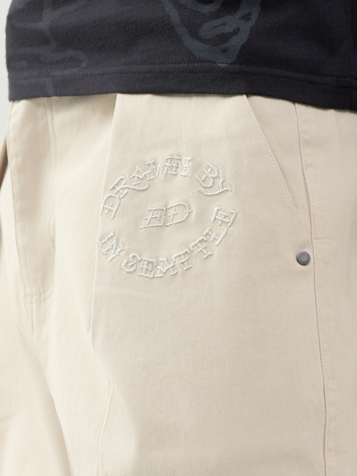 Dragon City Embroidered Trousers