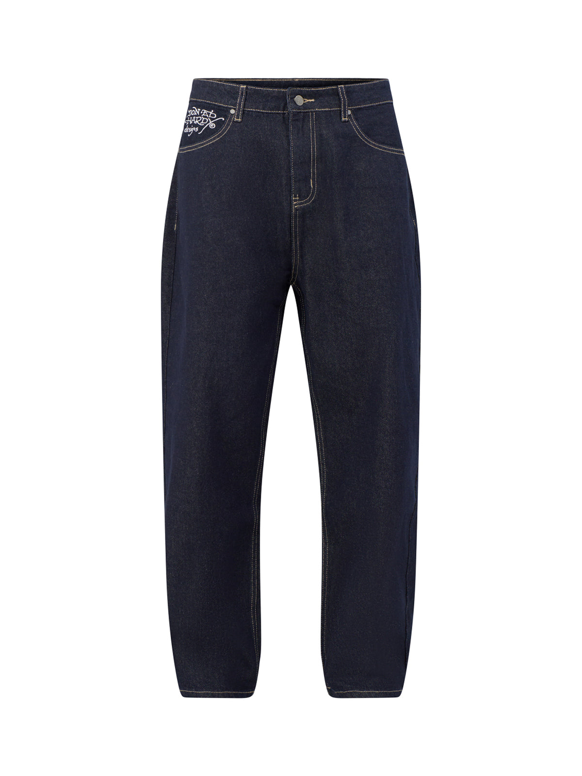 Black Window Relaxed Jeans