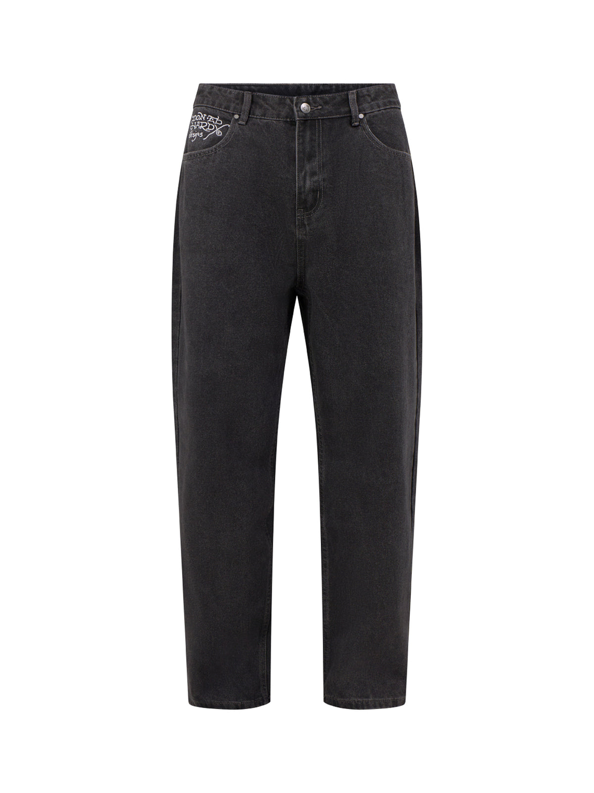 Black Window Relaxed Jeans