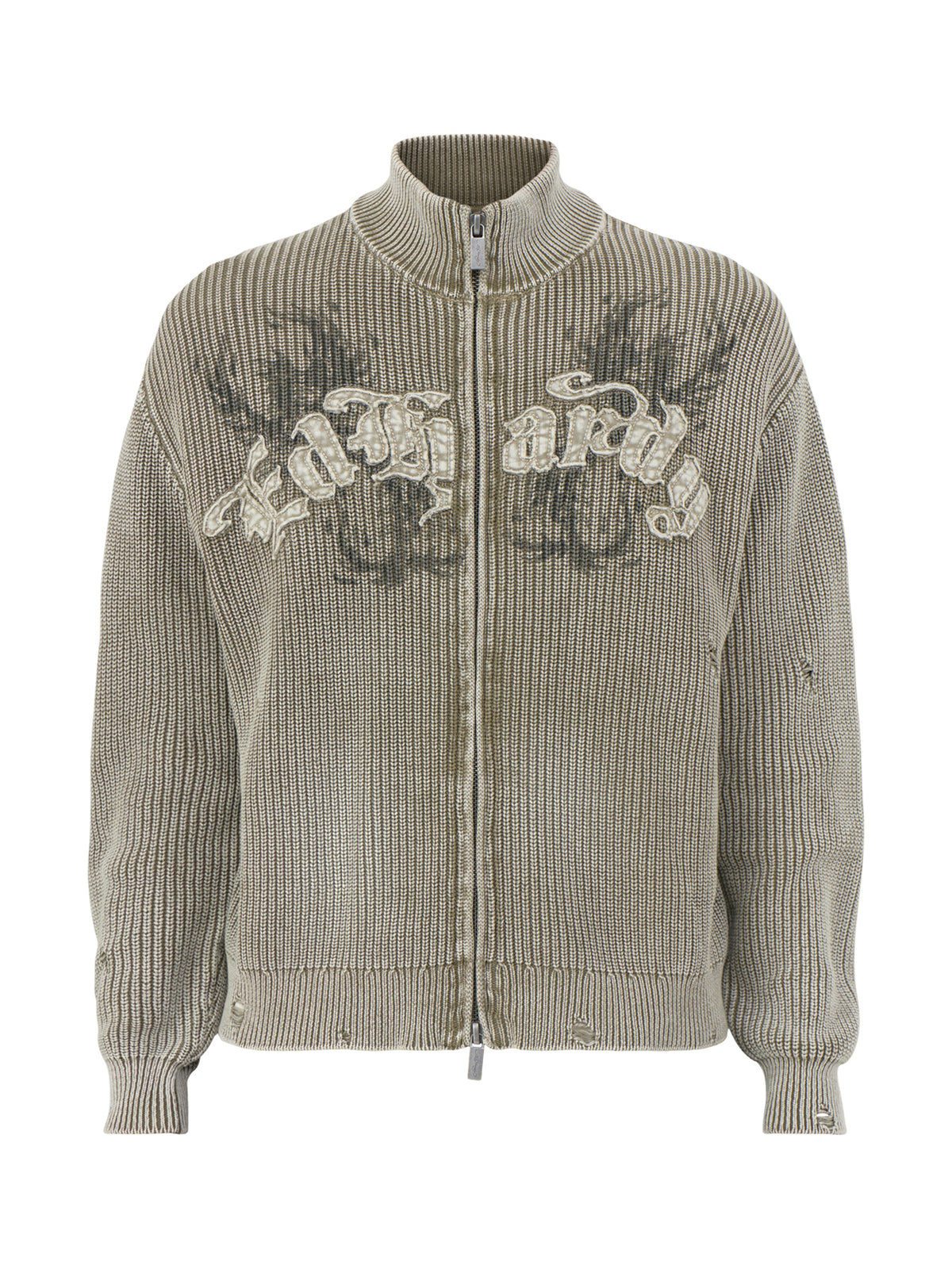 Distressed Knitted Jumper