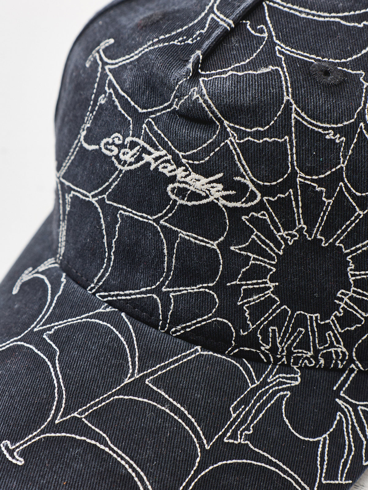 Spiderweb 5 Panel Cotton Trucker Cap