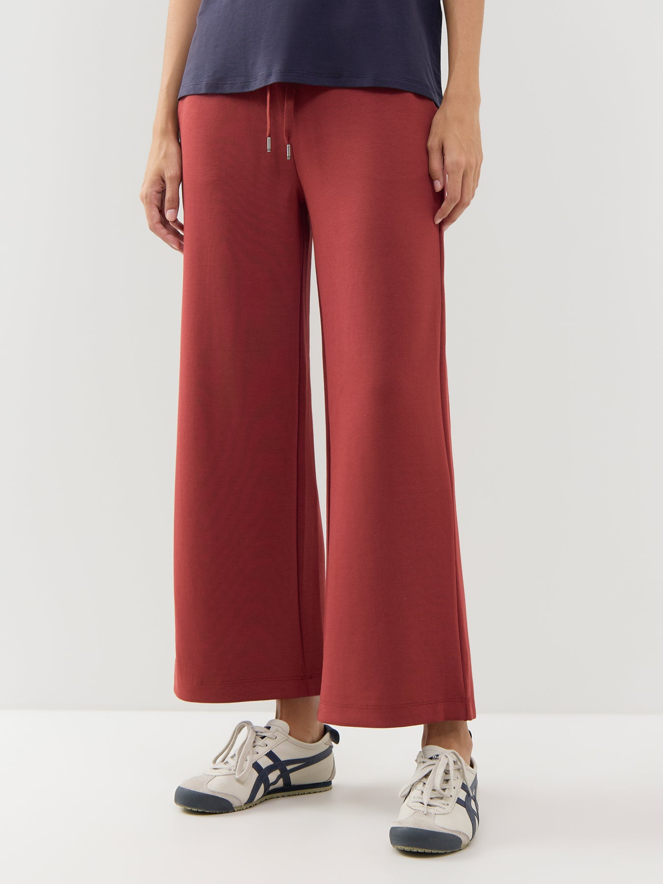 Modal Blend Wide Leg Sweatpants