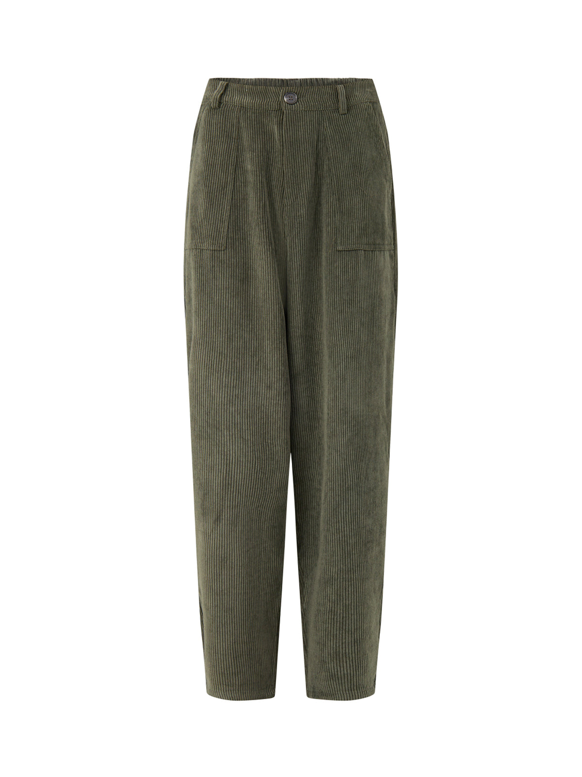 Bindi 20-C Corduroy Trousers - Forest Night
