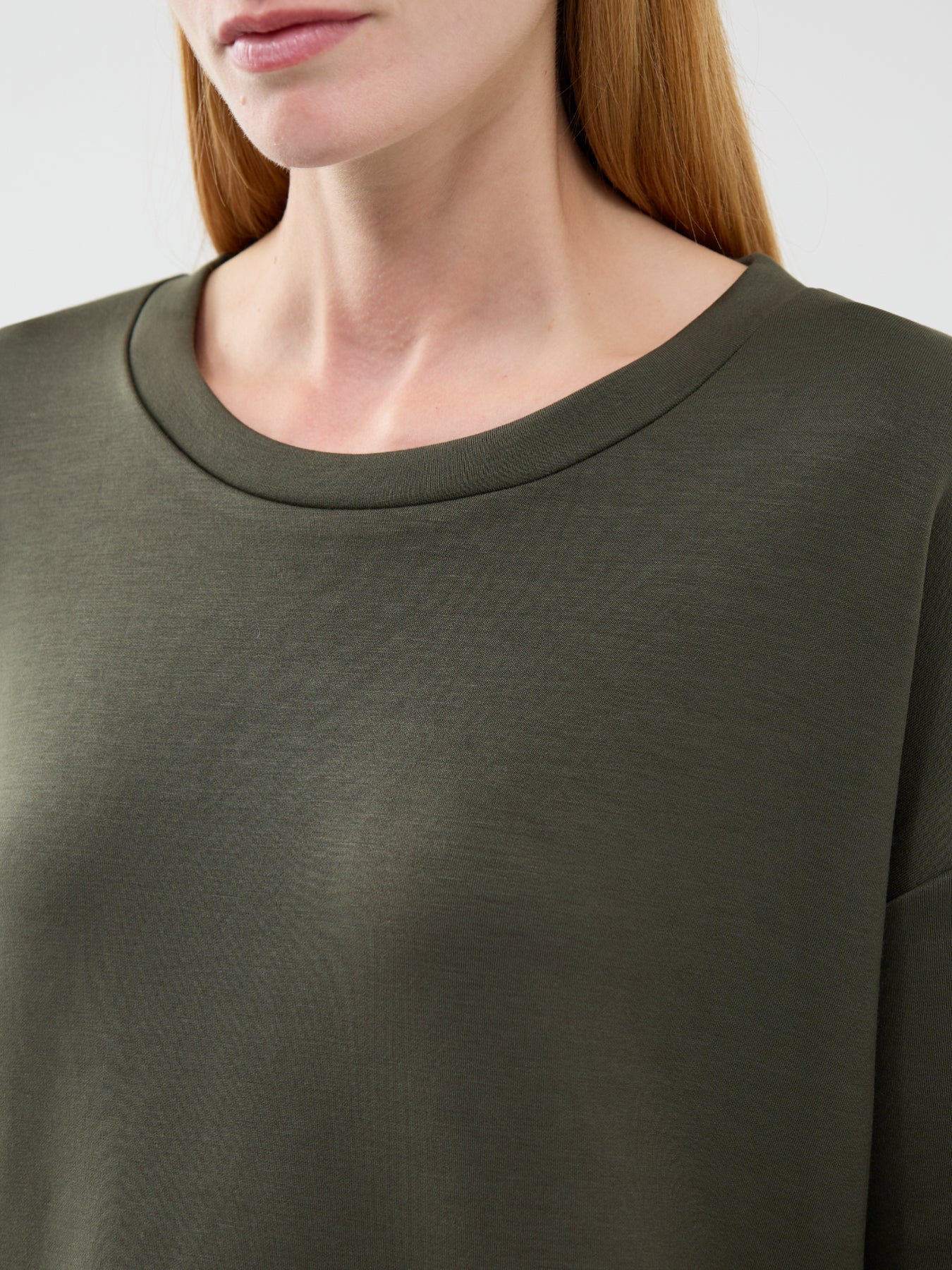 Banu Modal-Blend Sweatshirt Green