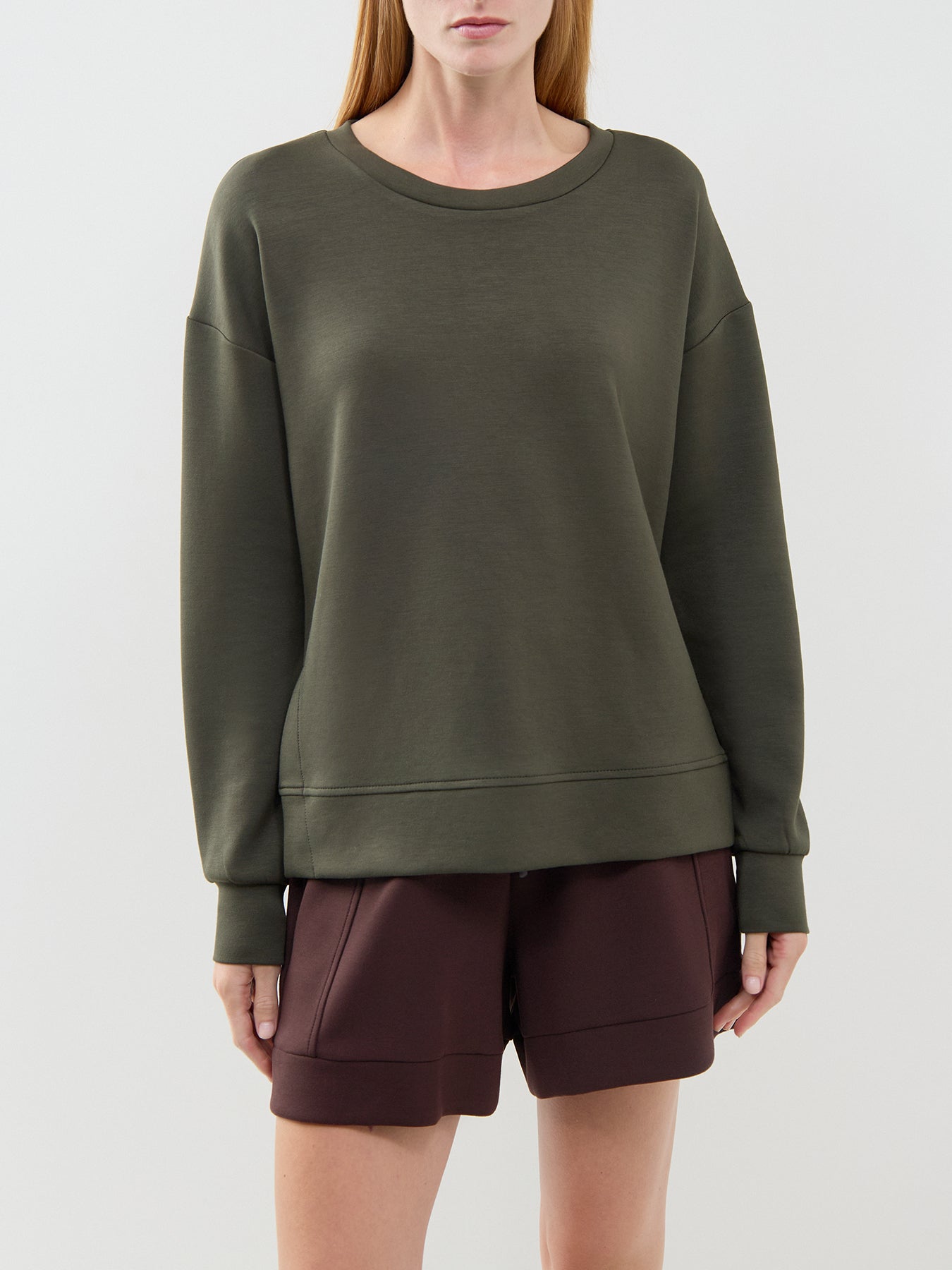 Banu Modal-Blend Sweatshirt Green