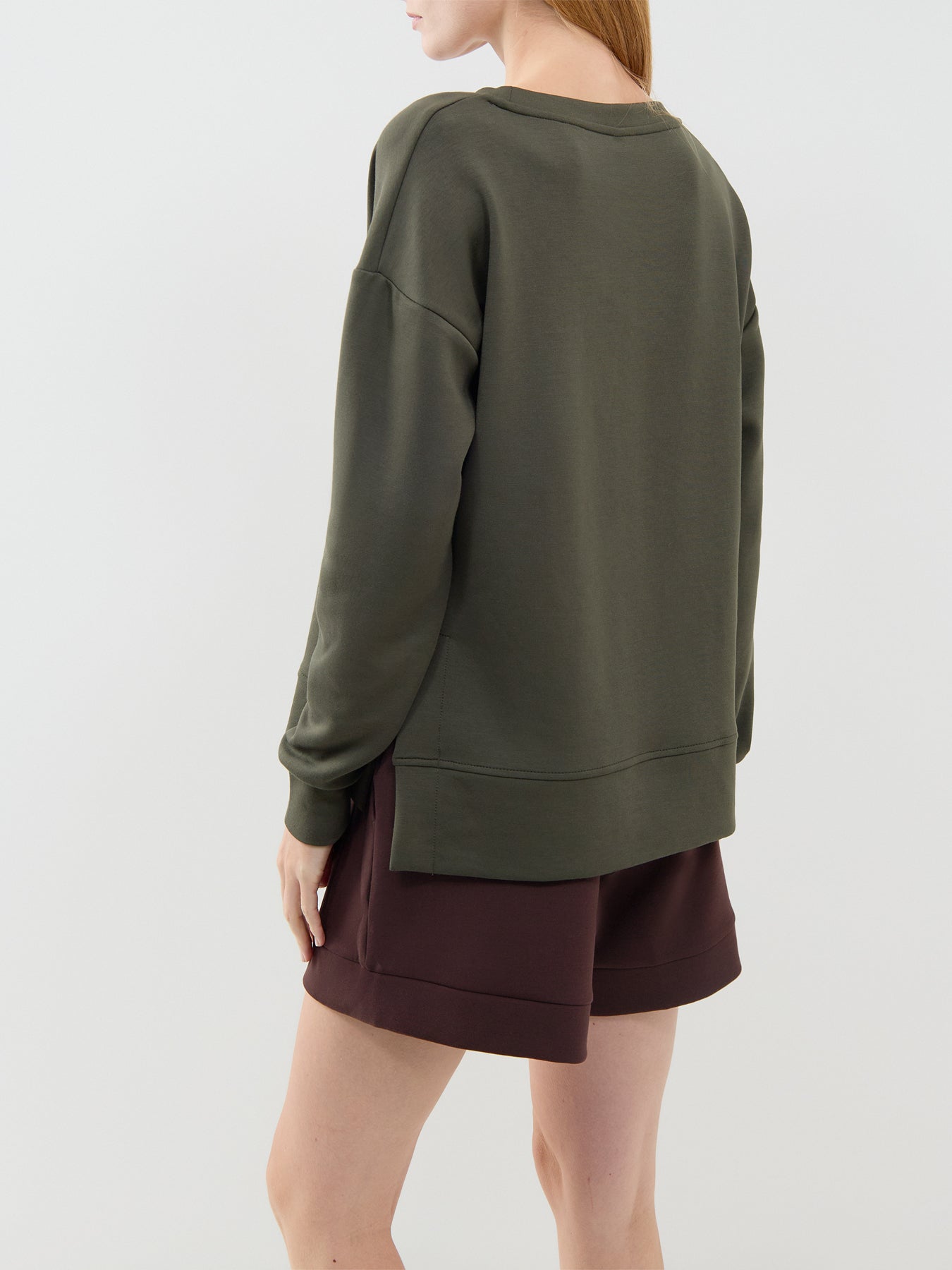 Banu Modal-Blend Sweatshirt Green