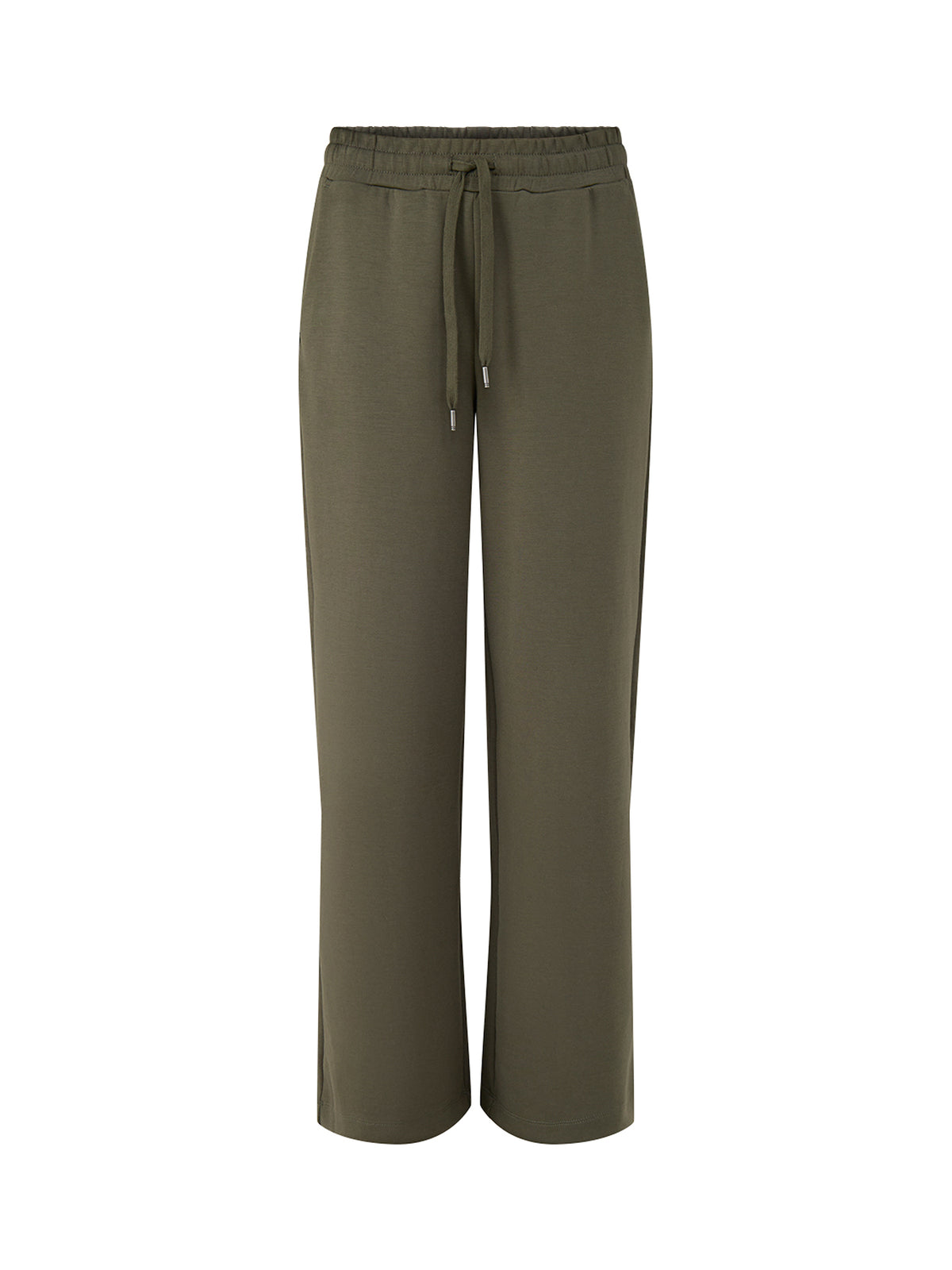 Banu 116 Modal Blend Wide-Leg Sweatpants - Forest Night