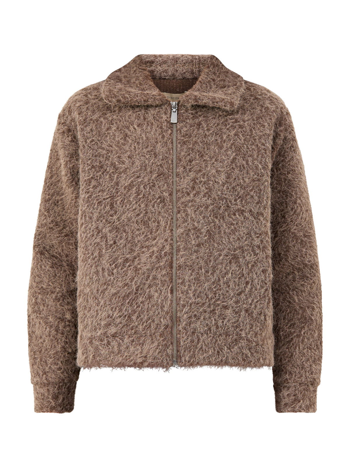 Hira 2 Recycled Zip-Through Jacket - Chocolate Plum Melange