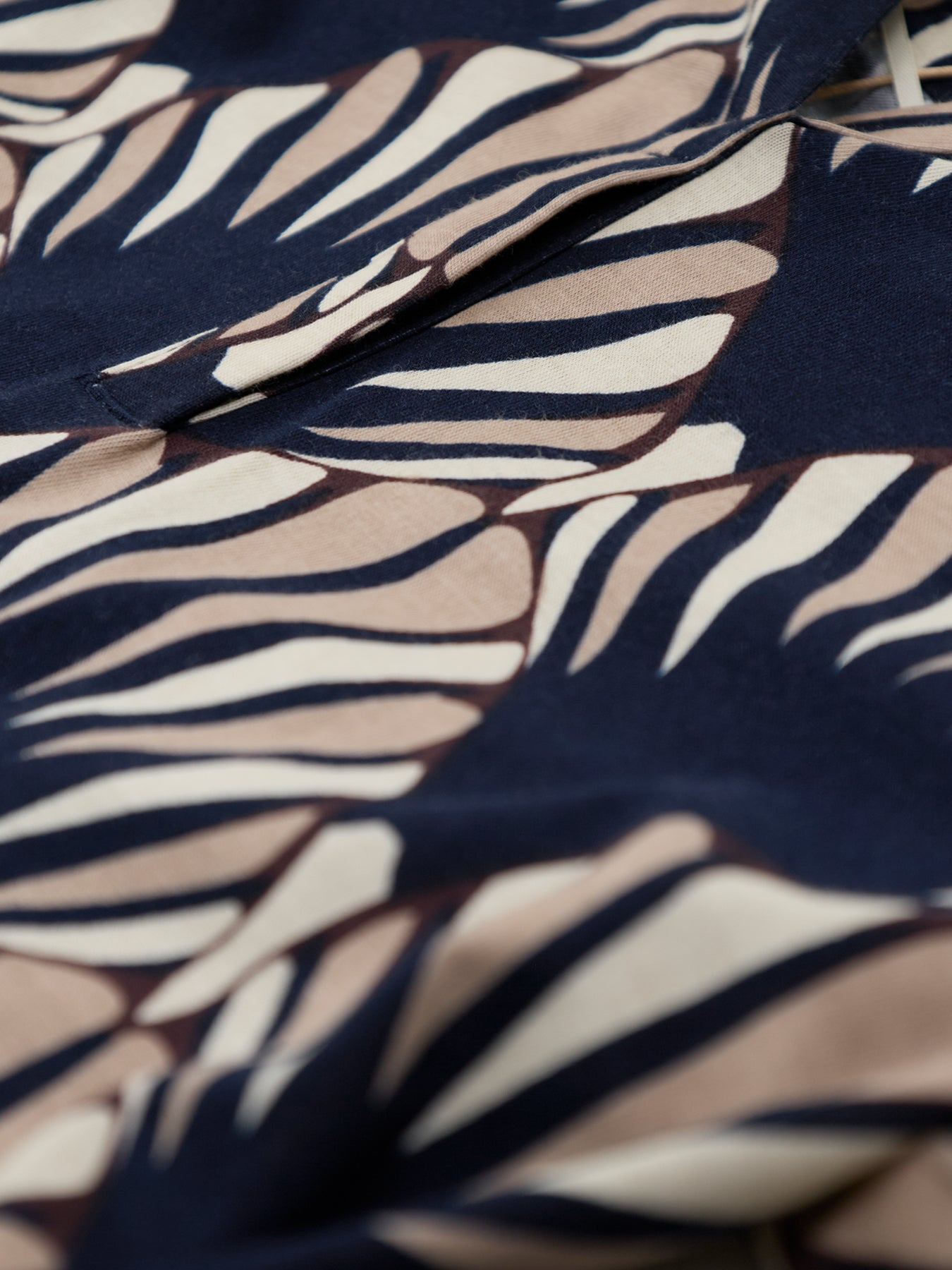 Felicity Organic Cotton-Blend Printed Long-Sleeve Top