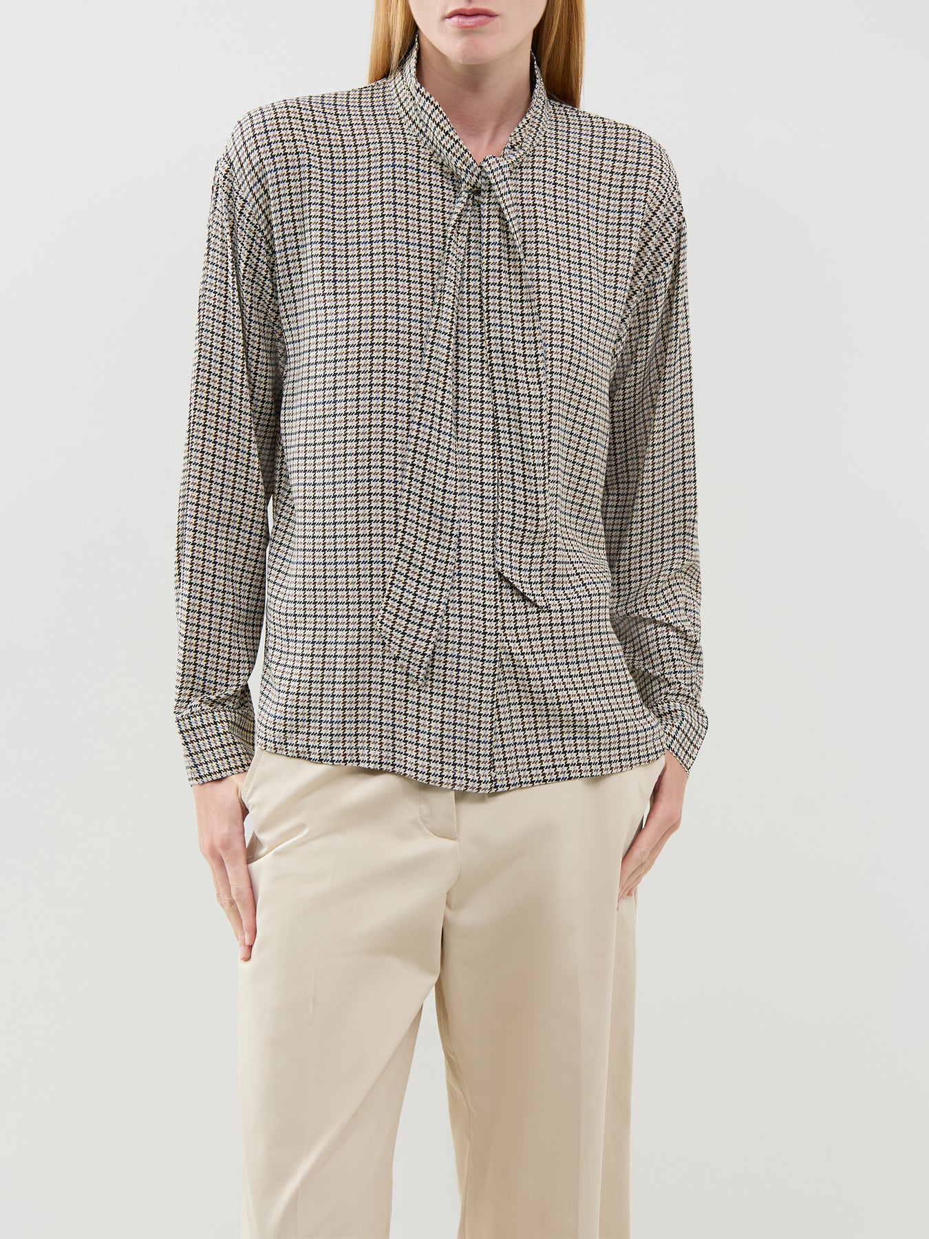 Halia ECOVERO Viscose Pussybow Blouse
