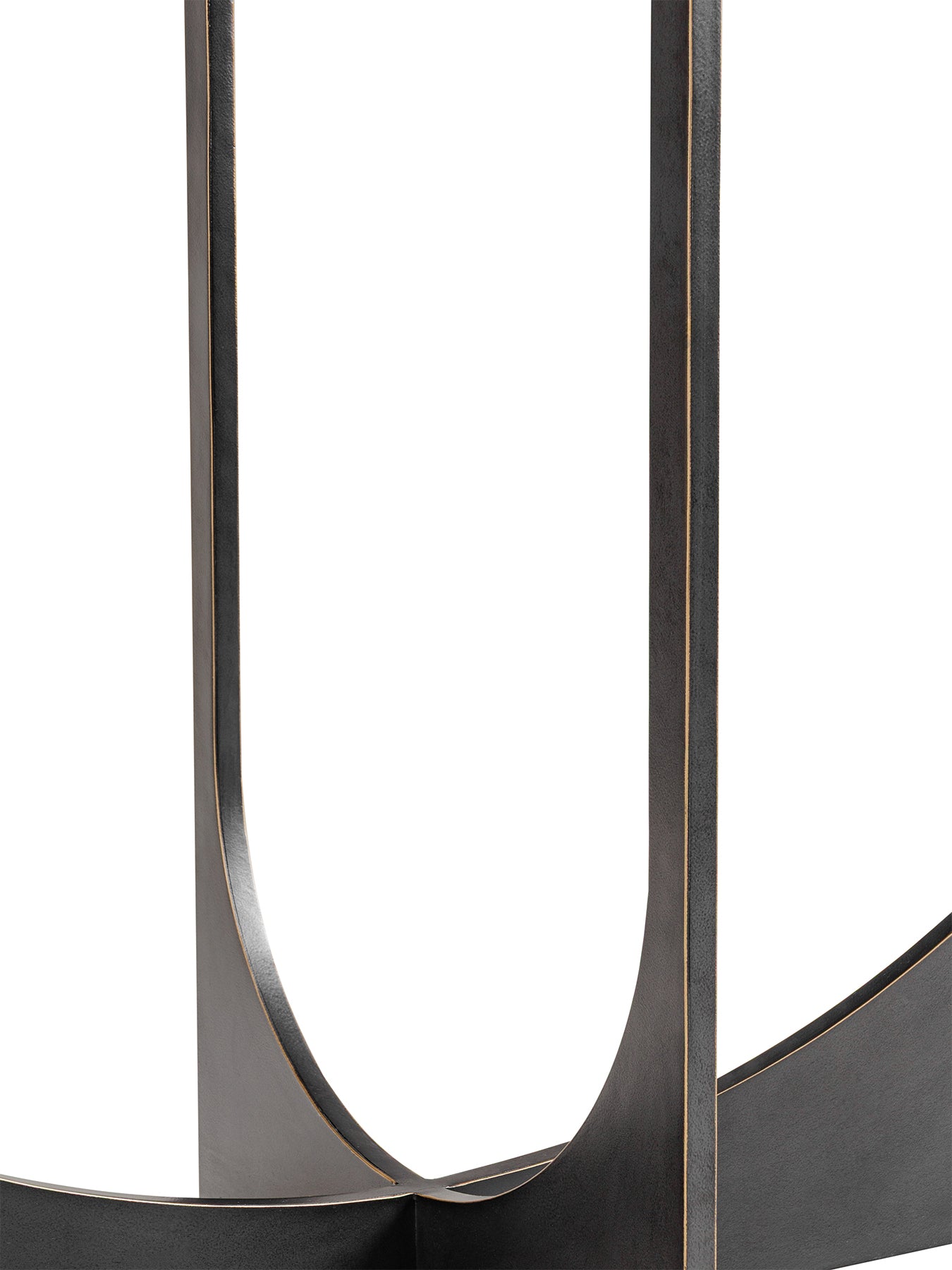 Glenthorpe Sculpted Console Table Brown