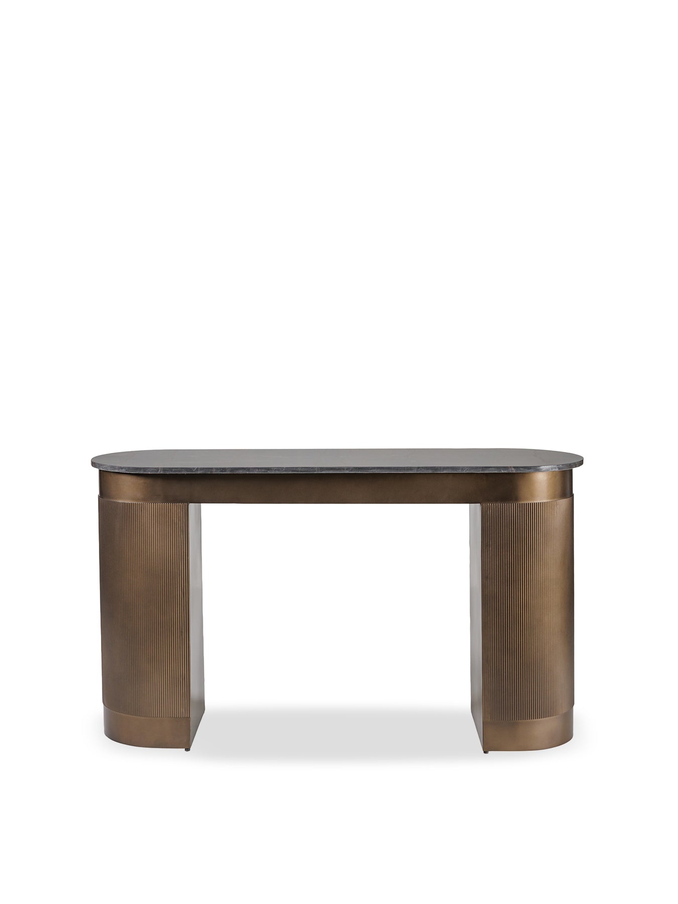 Belvedere Marble Study Desk Gold