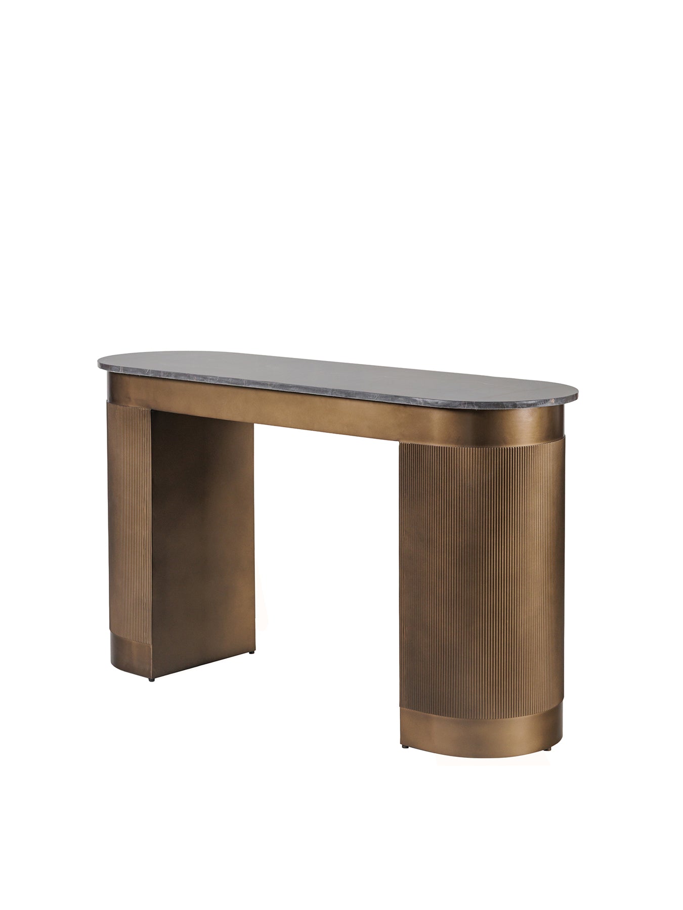 Belvedere Marble Study Desk Gold